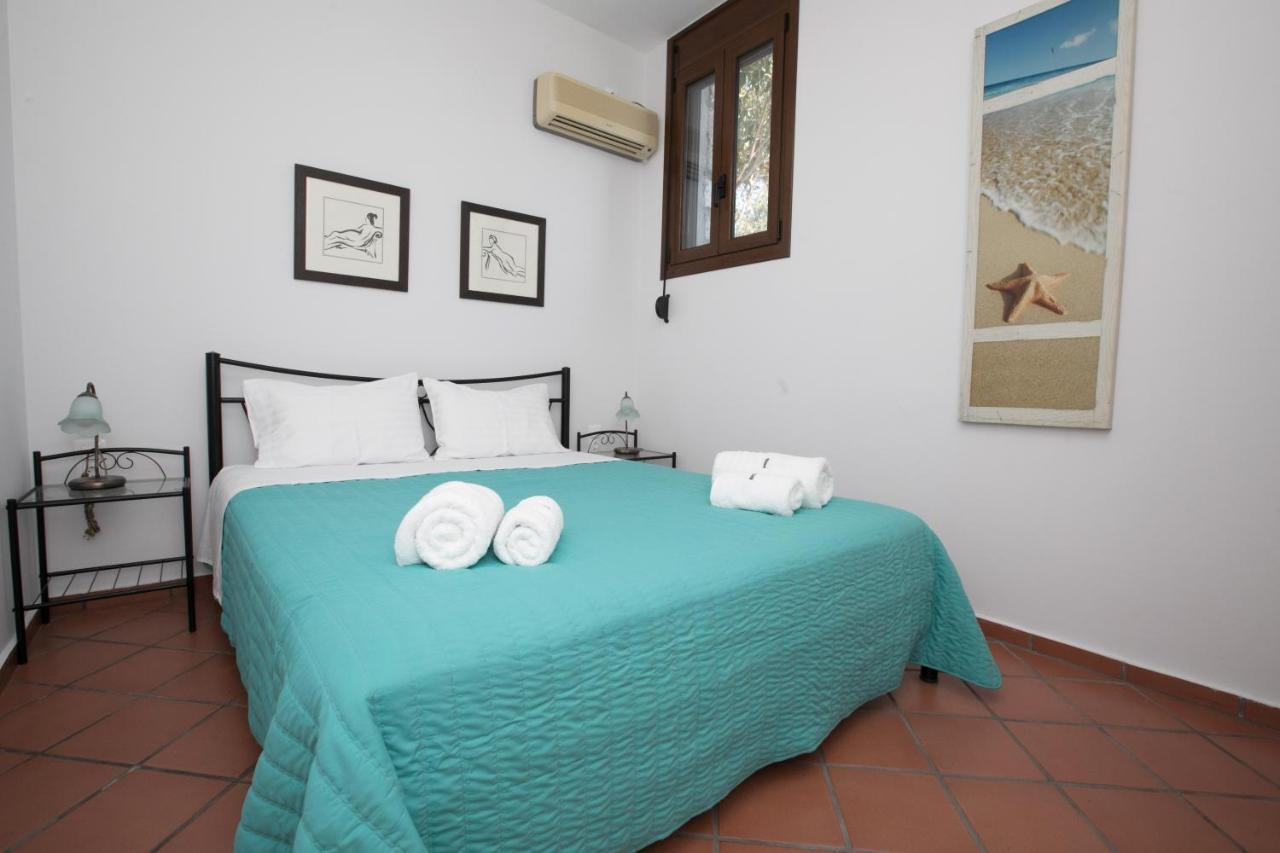 Skoutari Bungalows Galateia room Bagian luar foto